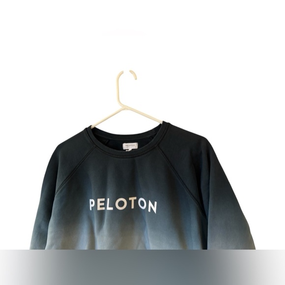 PELOTON Ombre Classic Crewneck Sweatshirt Size L - Picture 8 of 11